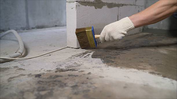 SJ Waterproofing Pros Waterproofing coverage map for Lyndhurst, VA and surrounding area